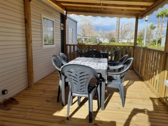 Mobil-Home Oliviers 1 Valras-Plage Eksteriør billede