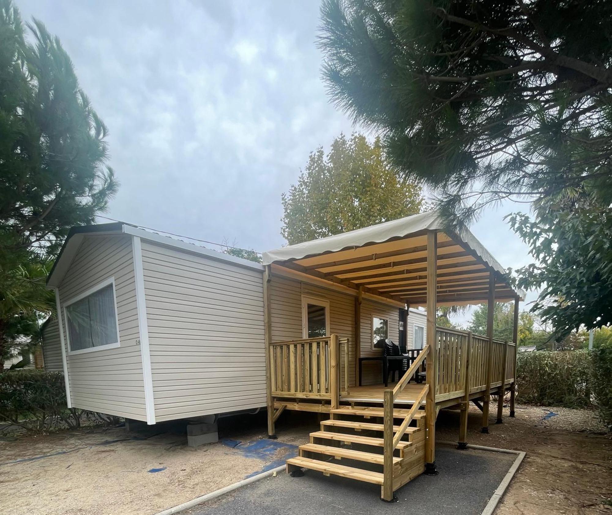 Mobil-Home Oliviers 1 Valras-Plage Eksteriør billede